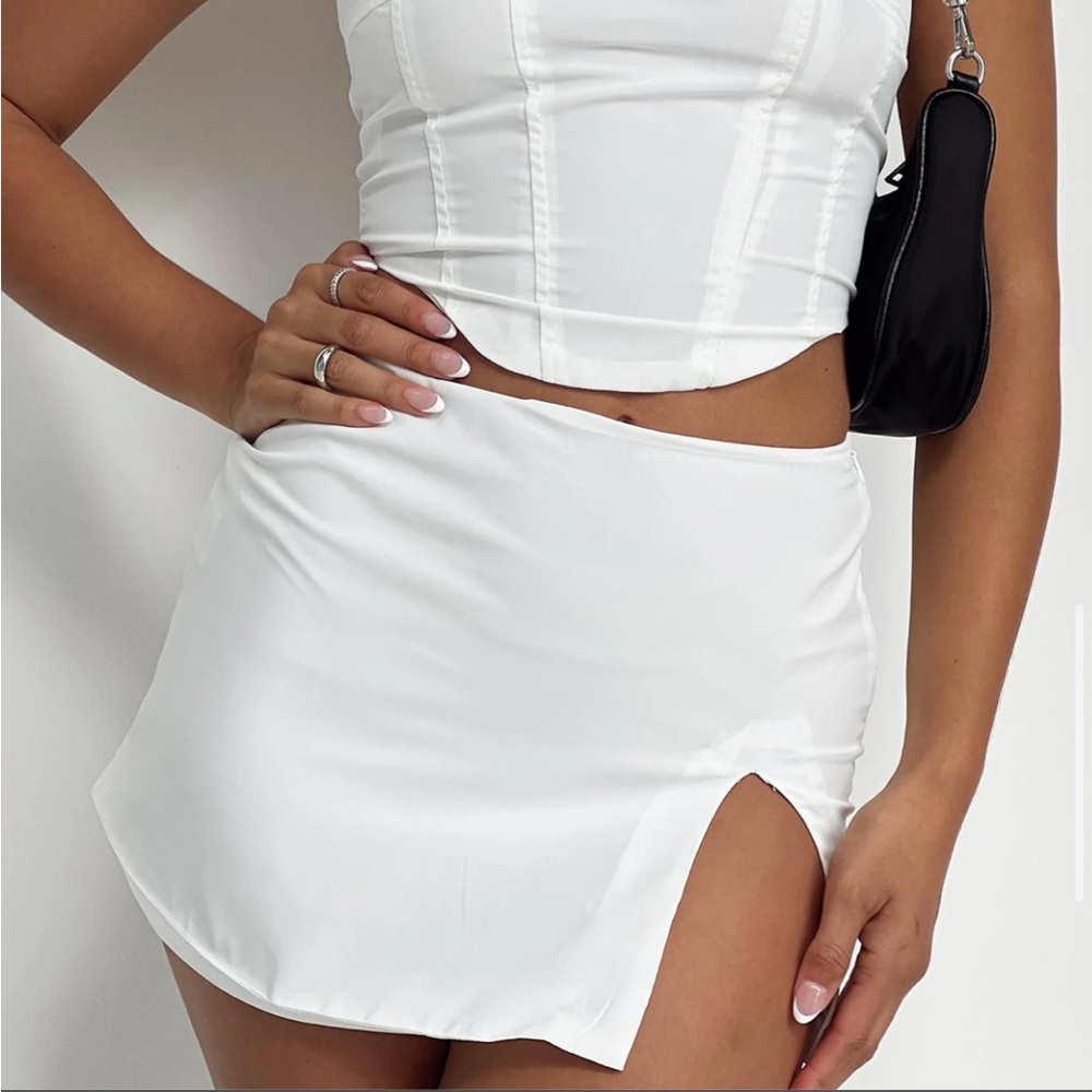 Princess Polly White Skirt